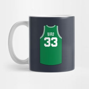 Larry Bird Boston Jersey Qiangy Mug